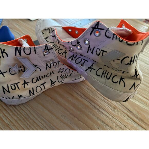 Converse Untitled UNT1TL3D Hi Not a Chuck Hi Top Shoes 166503C men’s 13 - Picture 4 of 7